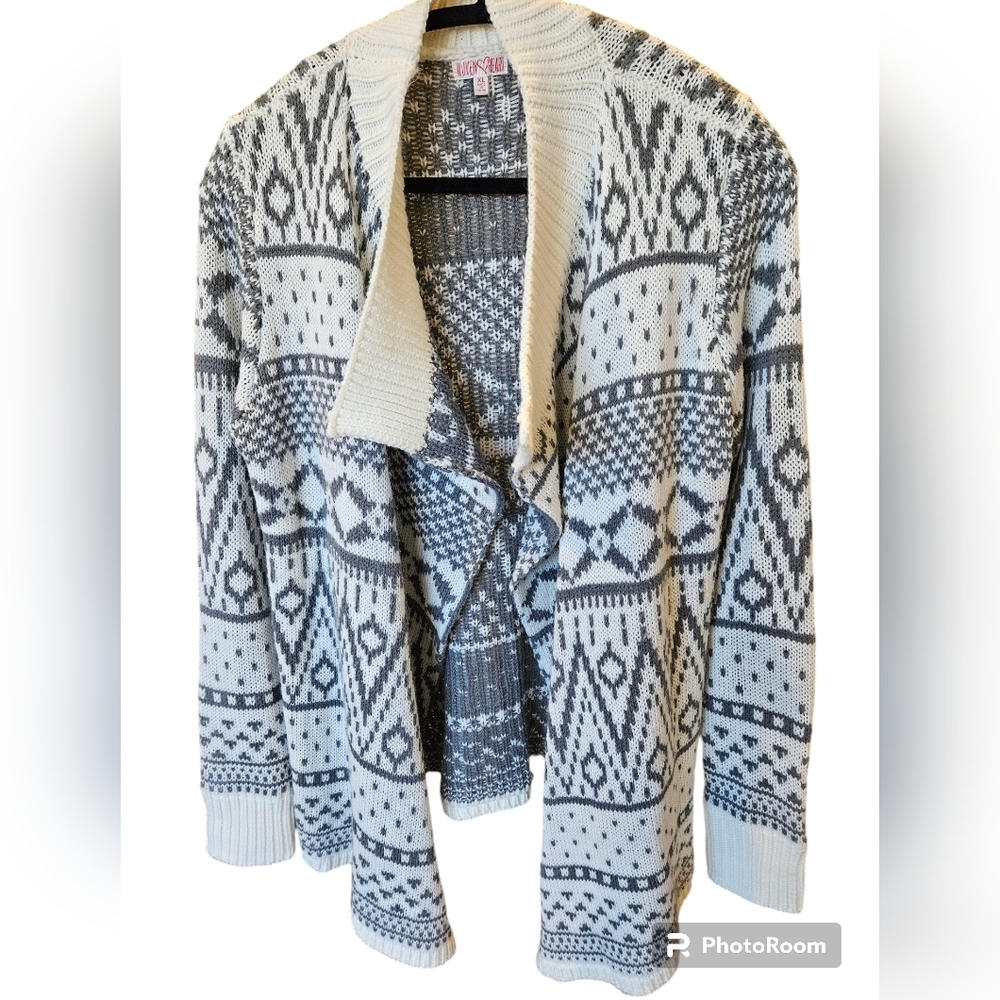 Winter Cardigan Sweater XL
